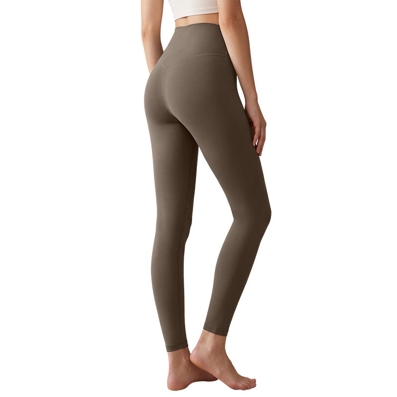 Weiman Fleece Lined High-Waist Yoga Leggings For Women — Anti-Chafe