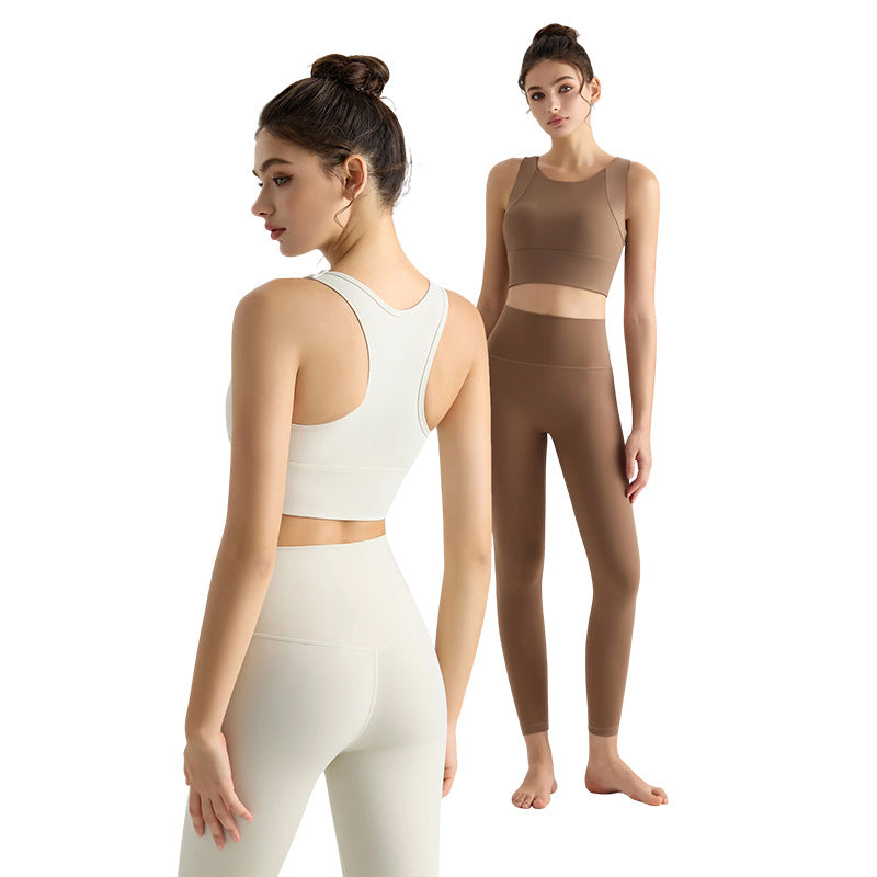 Women’s Yoga Set, 2-Piece Outfit for Pilates, Workout, Running, Outwear